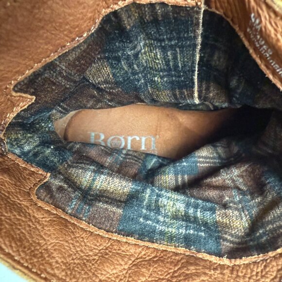 EUC Born Ouvea Castano Distressed Ankle Boots - Picture 9 of 12